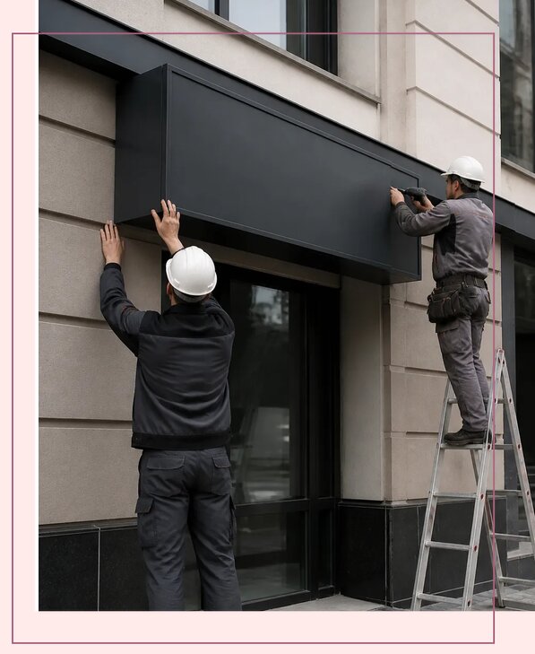 Изготовление и монтаж вывесок для компании в Волгодонске